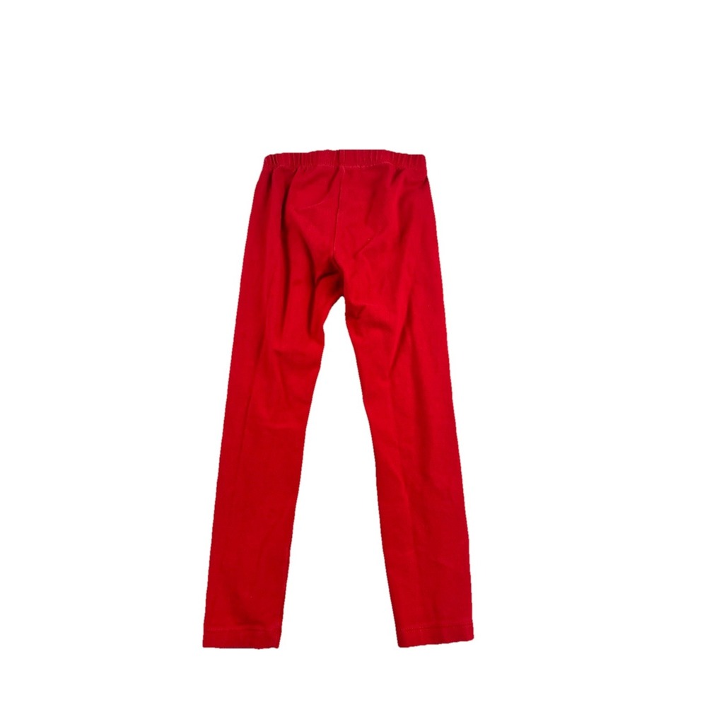Cat & Jack Leggings‎ Youth XS 4-5 Year  Red Slim Fit Pull On Elastic Waist Girls - Picture 3 of 5